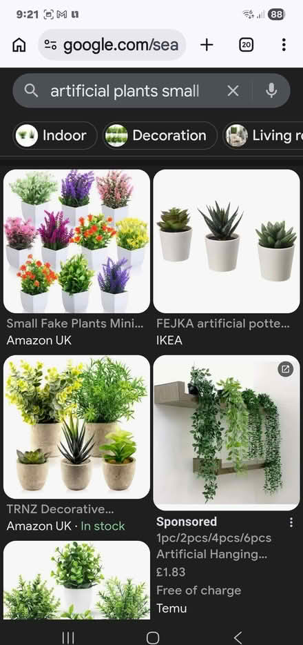 Photo of Artificial flower and plants (Beeston Hill LS11) #1