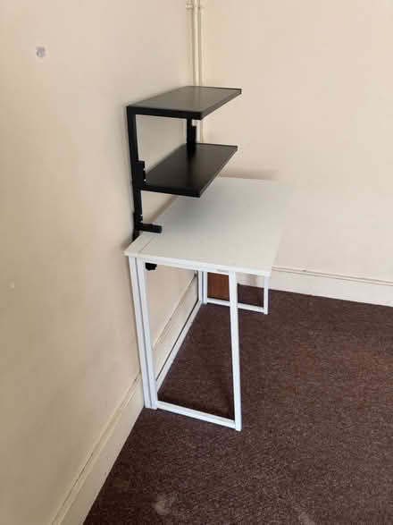 Photo of free Desk with shelves (E5) #2
