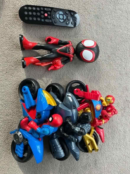 Photo of free Marvel toys (Campbell Park MK9) #1