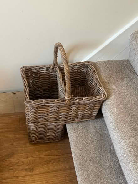 Photo of free Wicker Stair tidy (BS15) #1