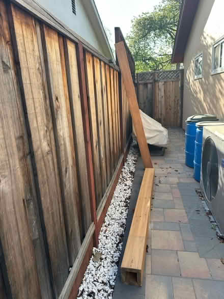Photo of free Matching 6” x 6” cedar gazebo posts (Sunnyvale-Cupertino) #1