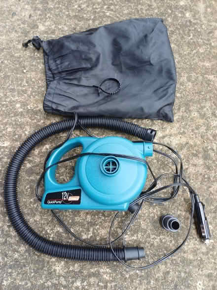 Photo of free 12 V pump for inflatables (Heworth. YO31) #1