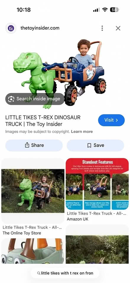 Photo of free Little tiles dinosaur track (Mackwoth) #1