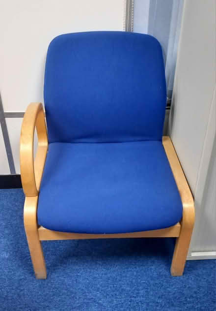Photo of free Blue chair (Watford WD24) #1