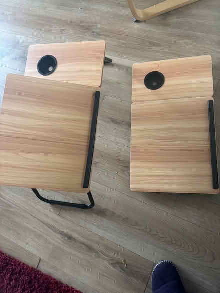 Photo of free Folding trays with cup holder (Warton) #1