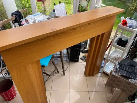 Photo of free Wooden mantelpiece (and potentially gas fire and surround) (Hurstpierpoint BN6) #2
