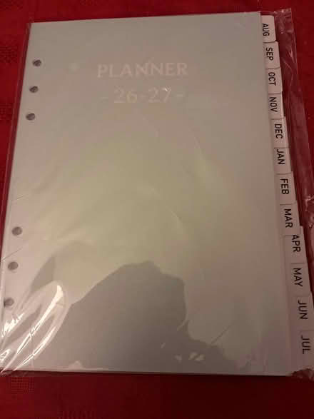 Photo of free A5 academic diary refill pages (Burnley BB12) #1