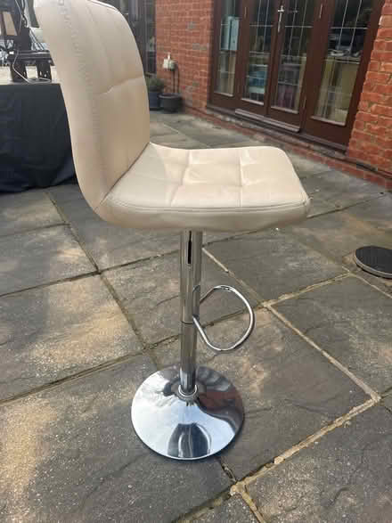 Photo of free Cream adjustable height bar stool (Holyport SL6) #3
