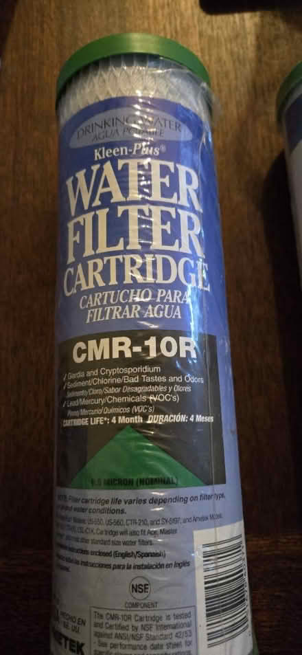 Photo of free Kleen Plus Water Filter CMR-10R (Harbor Bay near fire station) #1