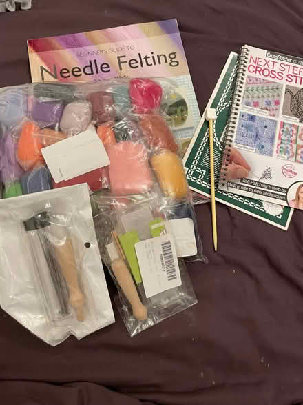 Photo of free Books on needle felting / cross stitch pk (Wandsworth SW18) #1