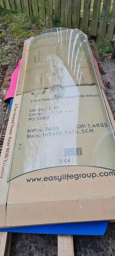 Photo of free P shaped shower enclosure (Fowlis Wester PH7) #1