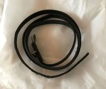 Photo of free Skinny black belt - retro - small (Liverpool) #2