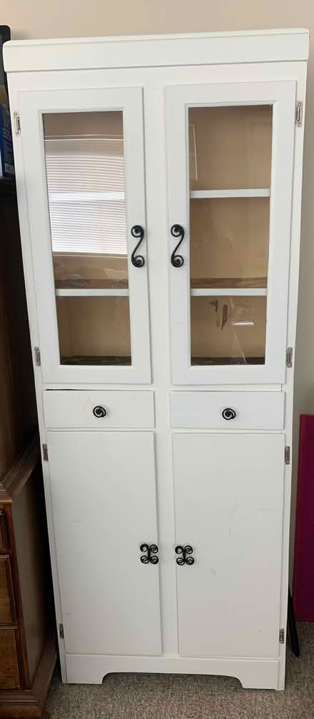 Photo of free White bookcase/cabinet (Central Marin) #1