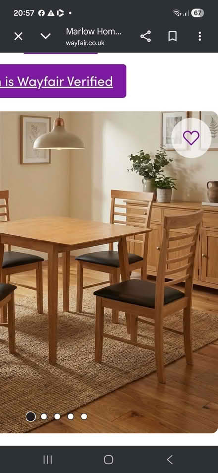 Photo of Kitchen table (Lea Cross SY5) #1