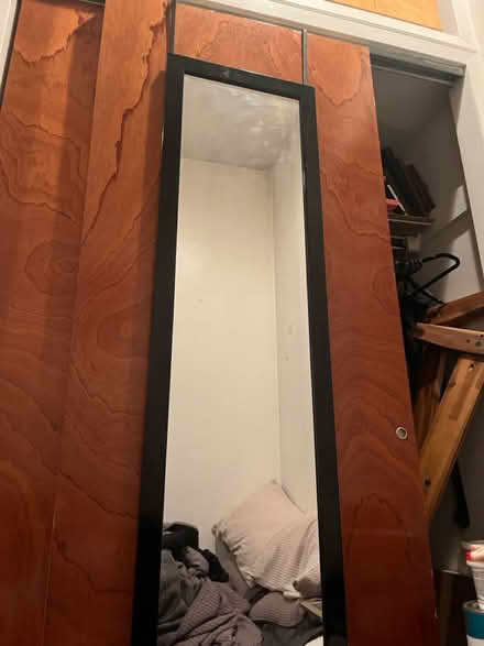 Photo of free Full Length Mirror with Black Frame (Morningside Heights) #2