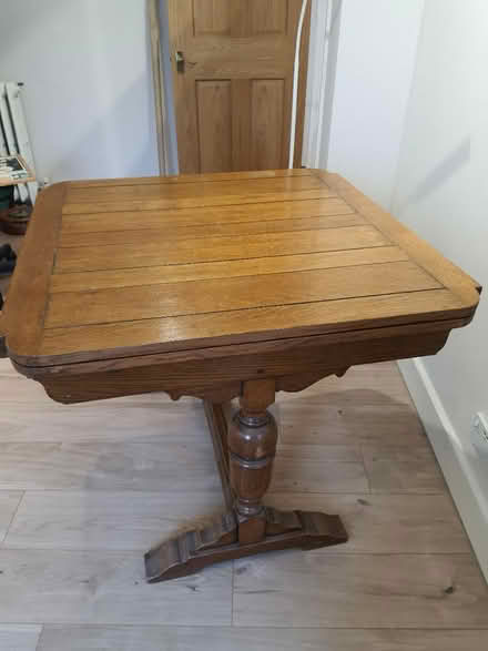Photo of free Solid oak extendable table (Stroud central) #1