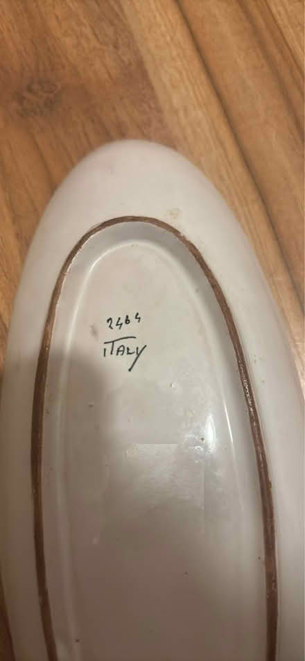 Photo of free Vintage Italian dish (CH65 4AQ) #2