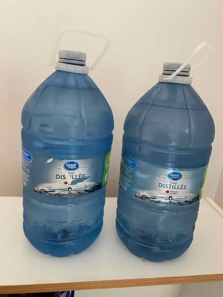 Photo of free Distilled water (8L) (Bloor/ The West Mall) #1