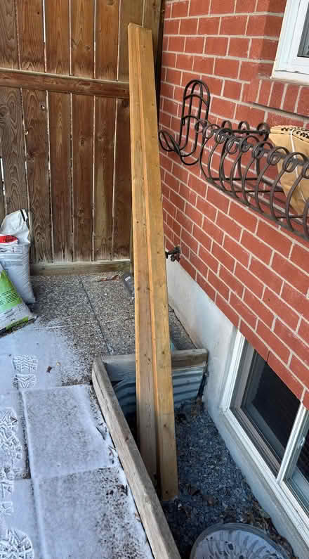 Photo of free Plywood, two 2 x 4's and misc wood (Manor Park Ottawa) #1
