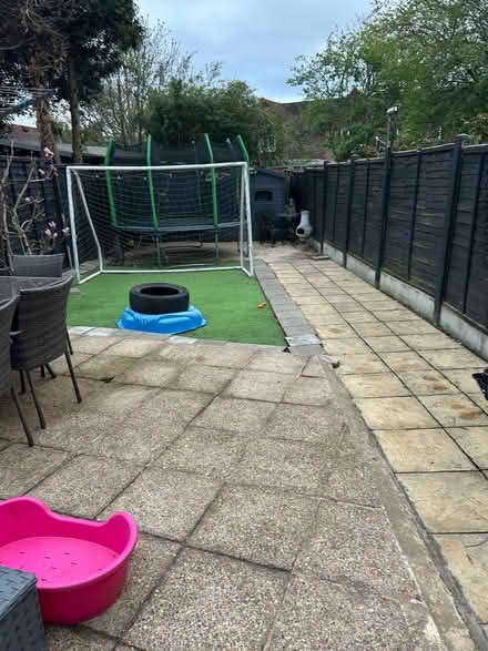 Photo of free Football goal posts-netWell used (plastic (Brentford TW7) #1