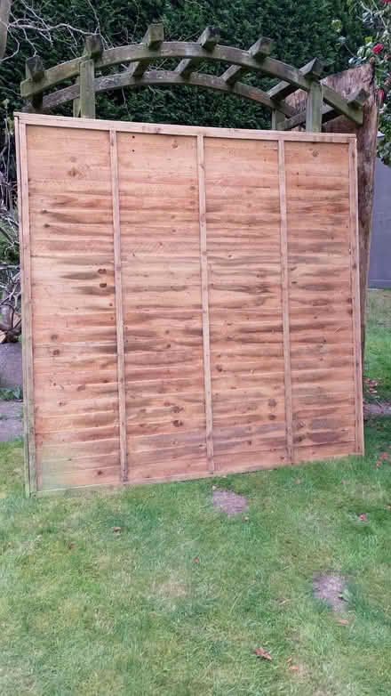 Photo of free 3 Fence panels, Portishead (Weston in Gordano BS20) #1