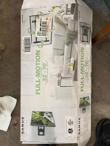 Photo of free TV wall mount bracket (NEW IN BOX) (La Cañada) #1
