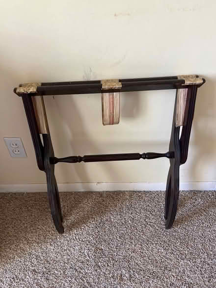 Photo of free Vintage folding luggage stand (La Cañada) #3