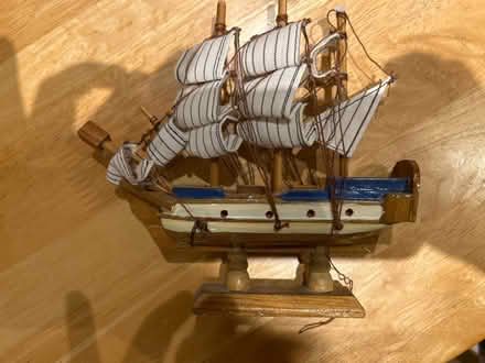 Photo of free Wooden sailboat Model (Caldecott OX14) #1