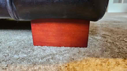 Photo of free 3 piece dark brown leather sofa set (Northam EX39) #4