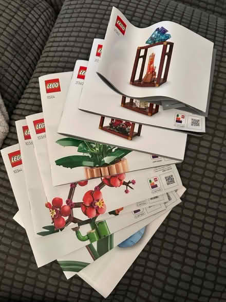 Photo of free Lego manuals (RG30, Reading West) #1