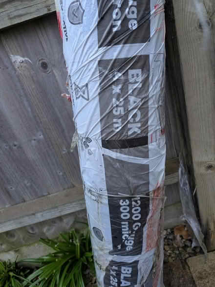 Photo of free Roll of Black Damp Proof Membrane (Wareham BH20) #1