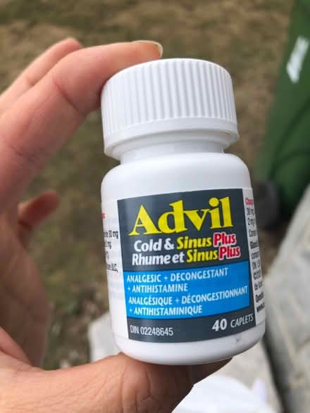 Photo of free Advil cold and sinus (Midtown Toronto) #2
