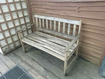 Photo of free Garden bench (Bennetts End, HP3) #1