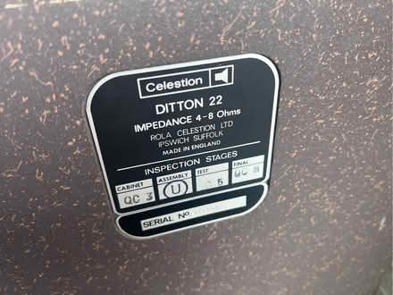 Photo of free Classic HiFi Speakers Celestion 22 (Eastbourne BN21) #2
