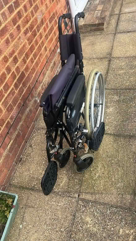 Photo of free Fold up wheelchair (High Town LU2) #1