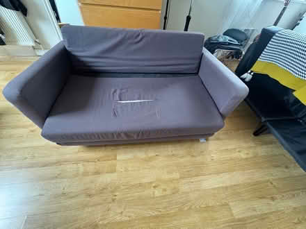Photo of free Ikea loveseat sofa bed collect from N16 (Shacklewell N16) #2