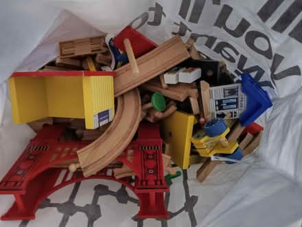 Photo of free Wooden train set (Livingston) #1