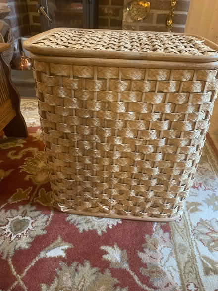 Photo of free Wicker laundry basket (Starkholmes DE4) #2