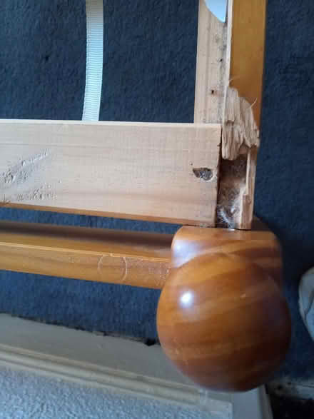 Photo of free Pine double bed frame Armley LS12 (Armley LS12) #4