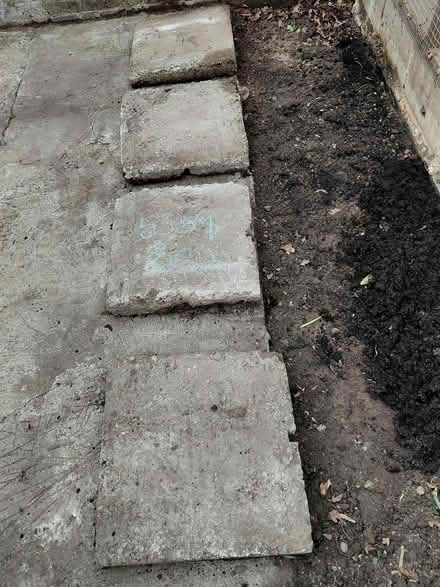Photo of free Concrete paving slabs (Horsham Sx near station) #1