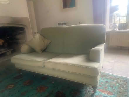 Photo of free Two Green Sofas (Purbeck District BH19) #2