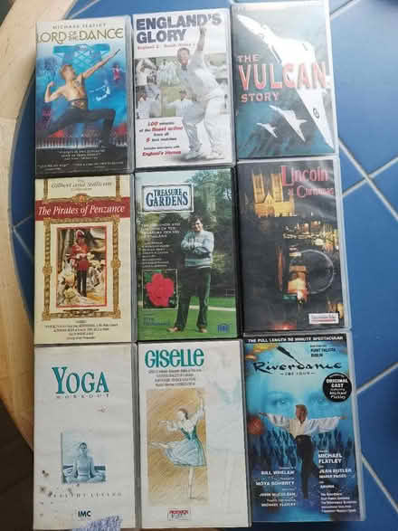 Photo of free VHS interest video tapes (Cookridge, LS16) #1