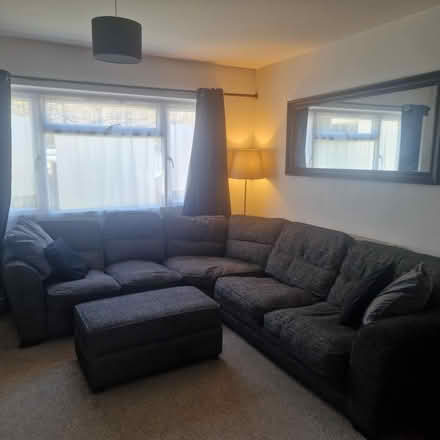 Photo of free Corner sofa and pouffe (CR0) #1