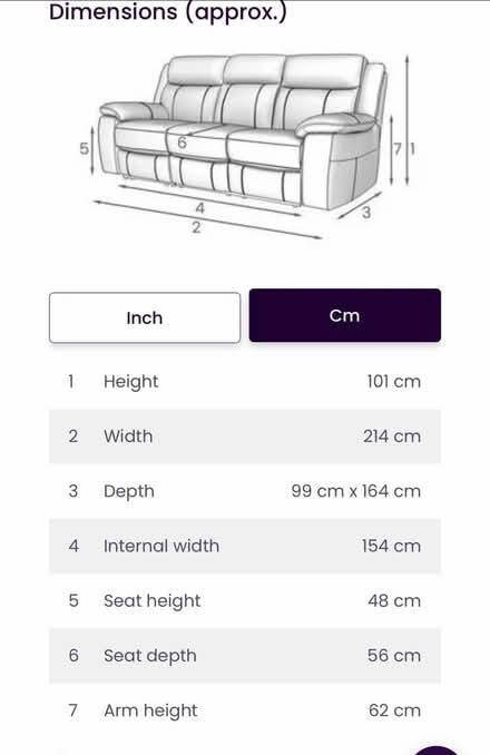Photo of free 3 seater sofa (Bebington CH63) #4