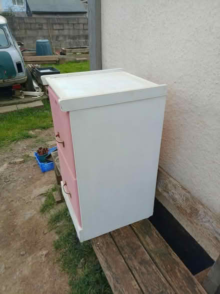 Photo of free wooden filling cabinet (Southmead) #4