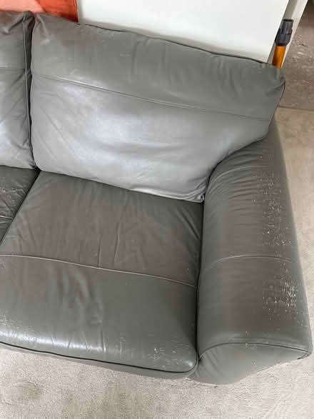 Photo of free Leather sofa bed with storage (LE67 coalville) #3