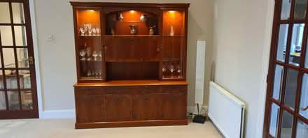 Photo of free Two-piece display & drinks cabinet (Maulden MK45) #1