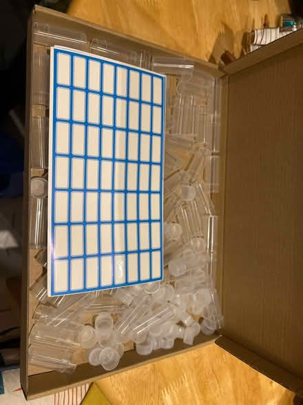 Photo of free Set of plastic vials for forest school, outdoor sampling (Caldecott OX14) #1