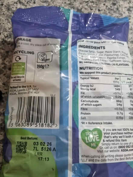 Photo of free American hard gums Out of date (Bestwood Park NG5) #2