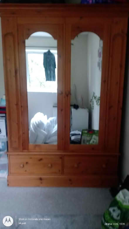 Photo of free Pine wardrobe (Woodley RG5) #2